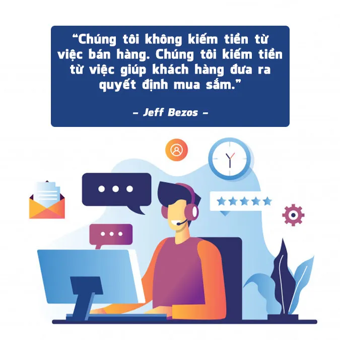 Câu nói hay về chăm sóc khách hàng 1