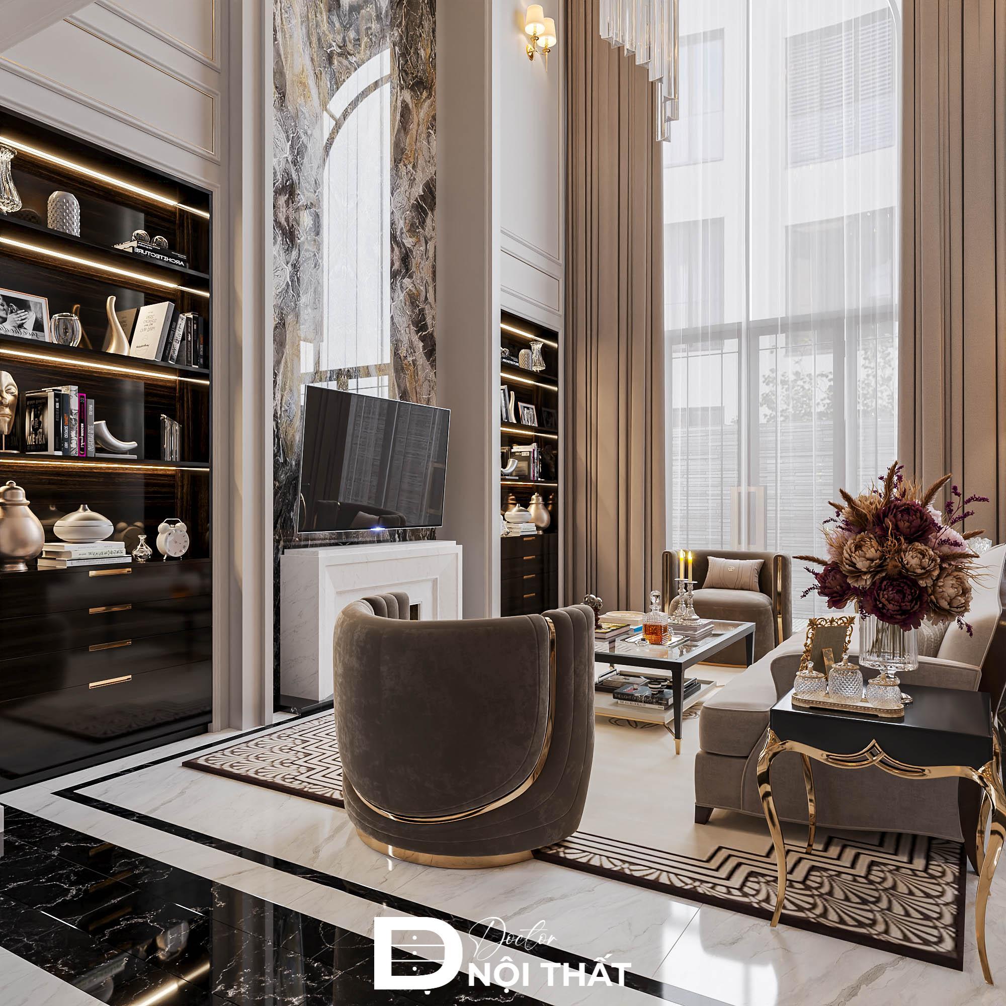 thiết kế nội thất biệt thự