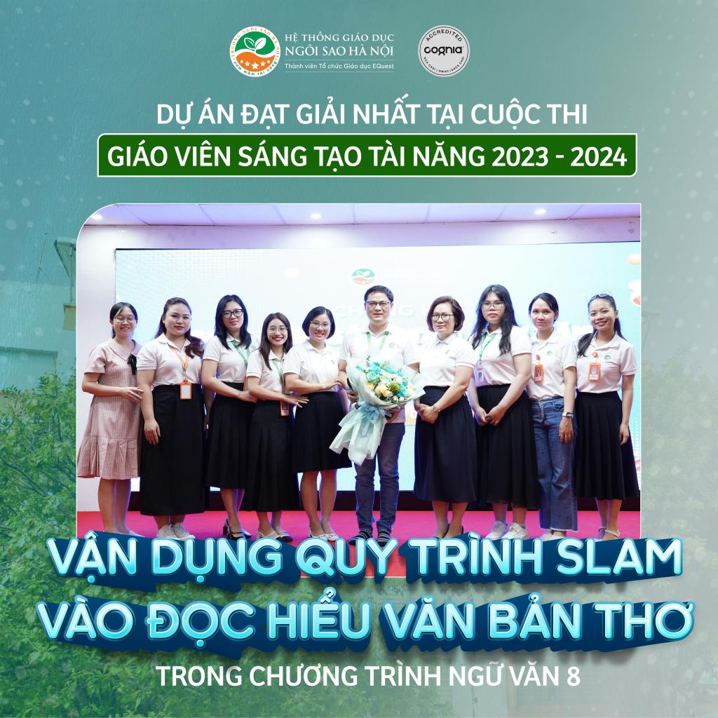 “ỨNG DỤNG PHƯƠNG PHÁP SLAM VÀO ĐỌC HIỂU VĂN BẢN THƠ”: GIÁO VIÊN NGÔI SAO ĐỒNG HÀNH CÙNG HANSERS NUÔI DƯỠNG TÌNH YÊU VĂN HỌC
