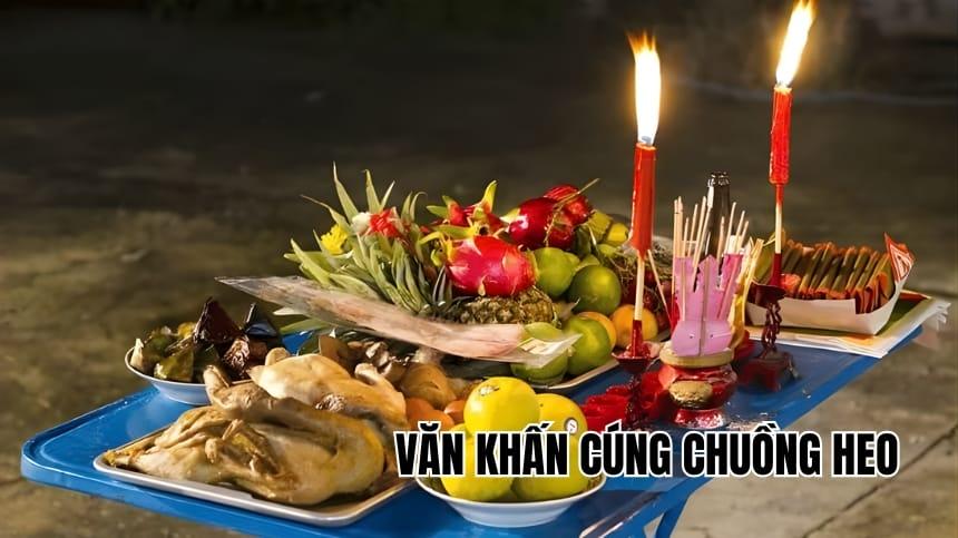 Văn khấn cúng chuồng heo chuẩn dân gian, cầu chăn nuôi thuận lợi