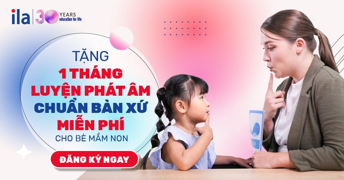 tặng 1 tháng luyện phát âm miễn phí