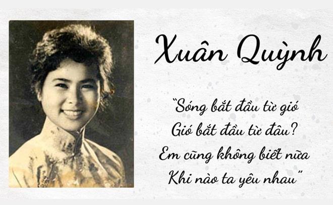 Những bài thơ hay nhất của Xuân Quỳnh