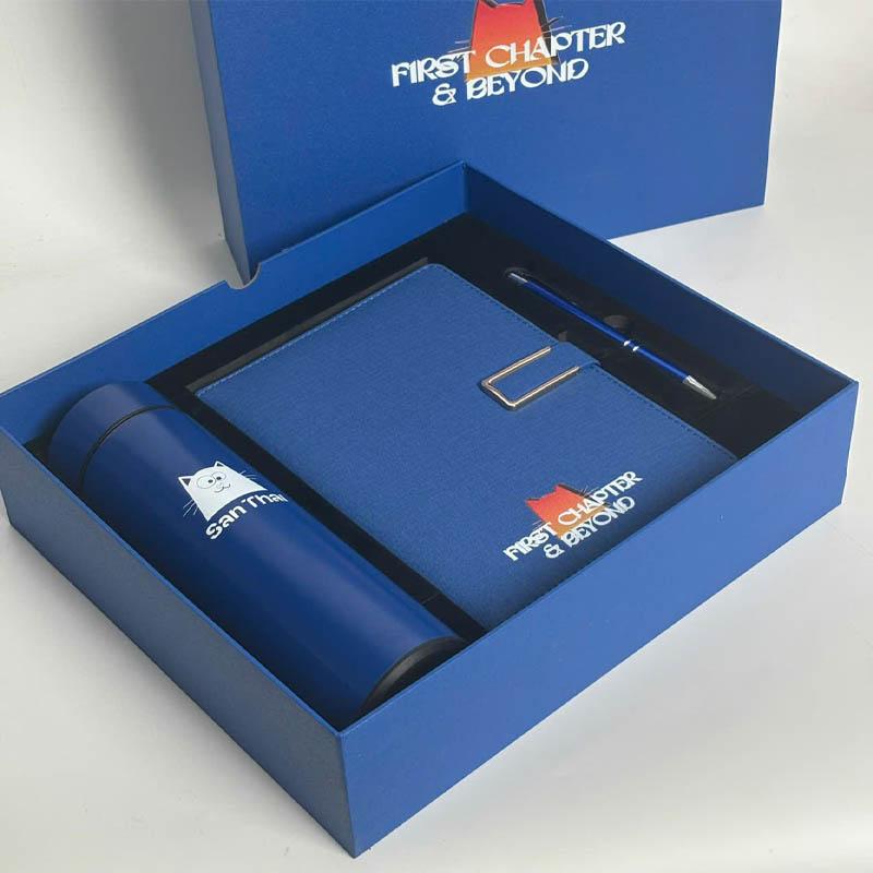 Set Sổ Bình Bút In Khắc Logo Làm Quà Tặng Doanh Nghiệp | SBBPPR01