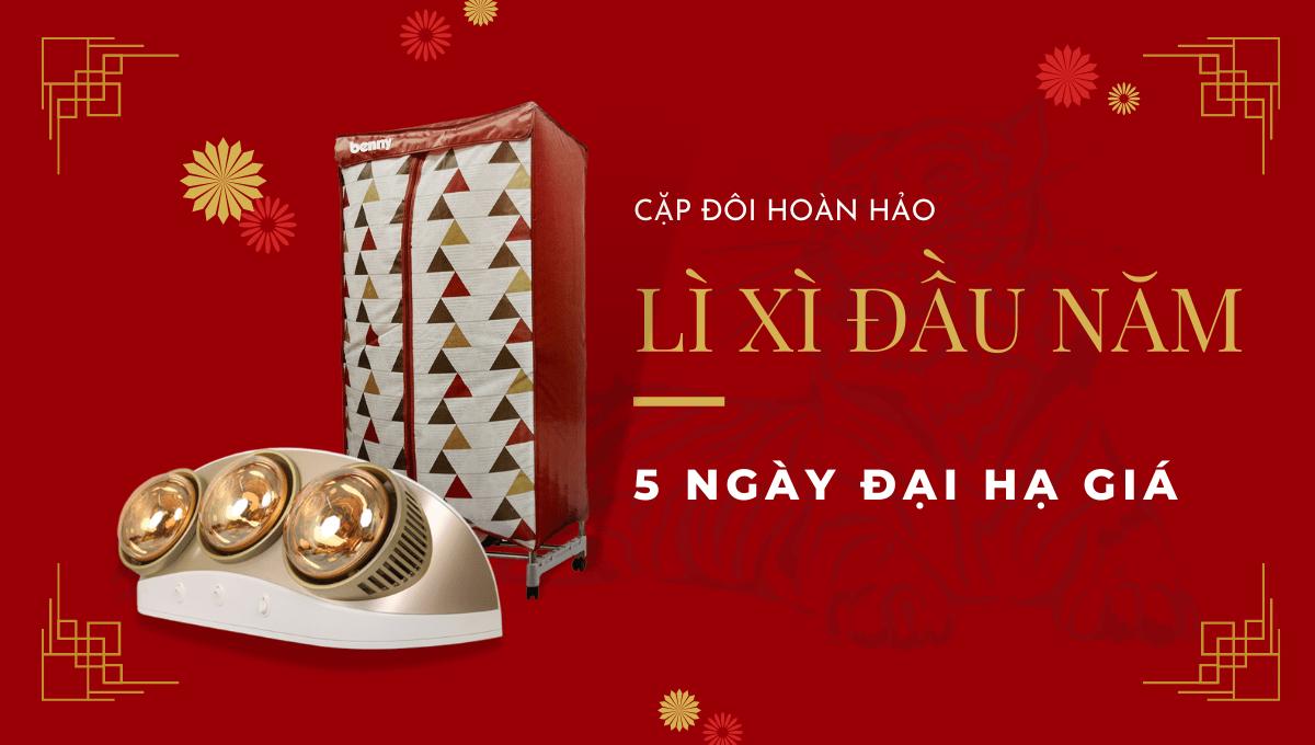 Chương trình lì xì đầu năm 2022, 5 ngày đại hạ giá thả phanh