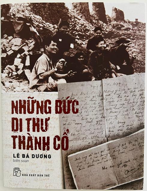 Bìa sách “Những bức di thư Thành cổ”.