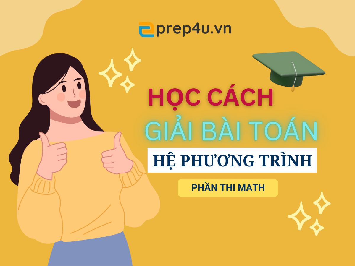 Học cách giải hệ phương trình trong kỳ thi SAT