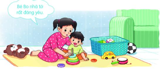 Lý thuyết ghi nhớ bài tập đọc em mang về yêu thương tiếng việt 2