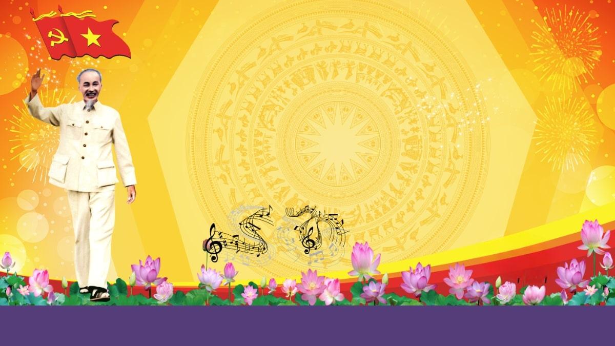 Tại sao nên chọn hình nền PowerPoint trống đồng hoa sen