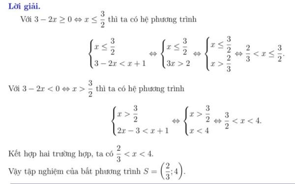 Cách 2: Bình phương 2 vế