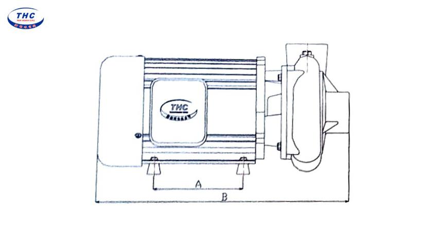 Tổng thể thiết kế máy bơm nước Superwin 3HP Tân Hoàn Cầu