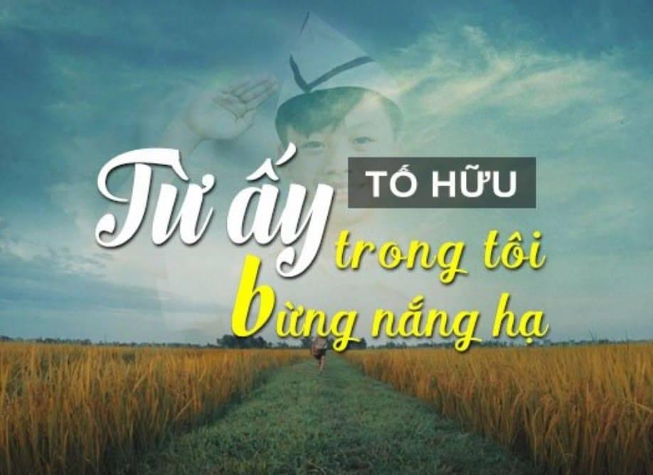 Phân tích bài thơ từ ấy