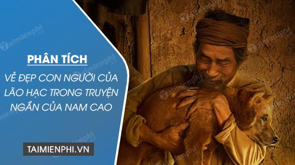 ve dep con nguoi cua lao hac trong truyen ngan cua nam cao