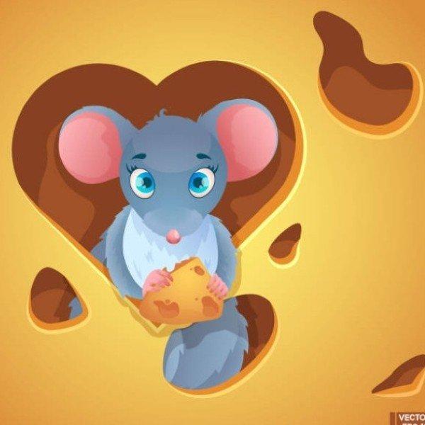 avatar chuột cute 1