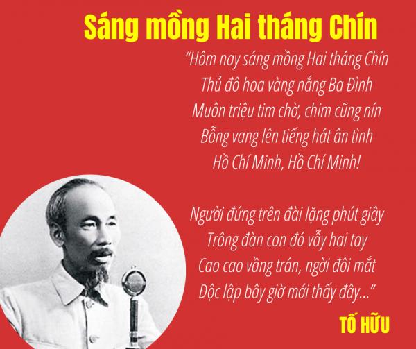 Sáng mồng Hai tháng Chín - Bài thơ của cha và con