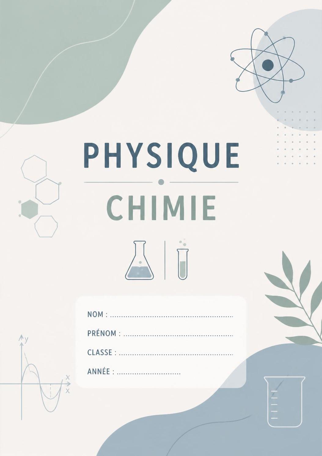 découvrez des astuces pratiques pour réussir votre page de garde en physique-chimie, alliant originalité et présentation soignée pour impressionner vos professeurs.