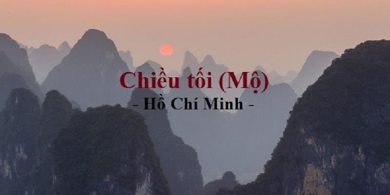 Phân tích về tác giả Hồ Chí Minh