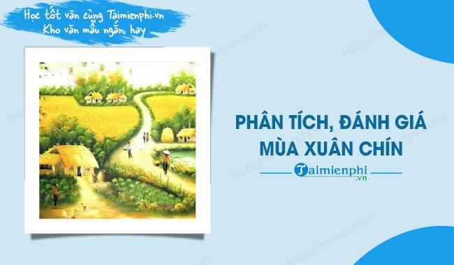 phan tich danh gia mua xuan chin