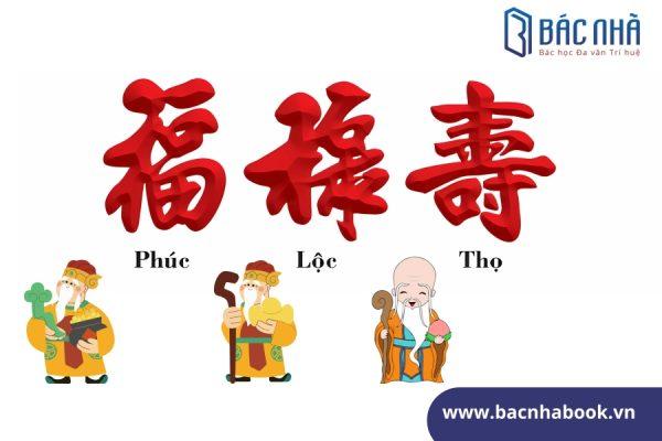 Phúc lộc thọ chữ Hán