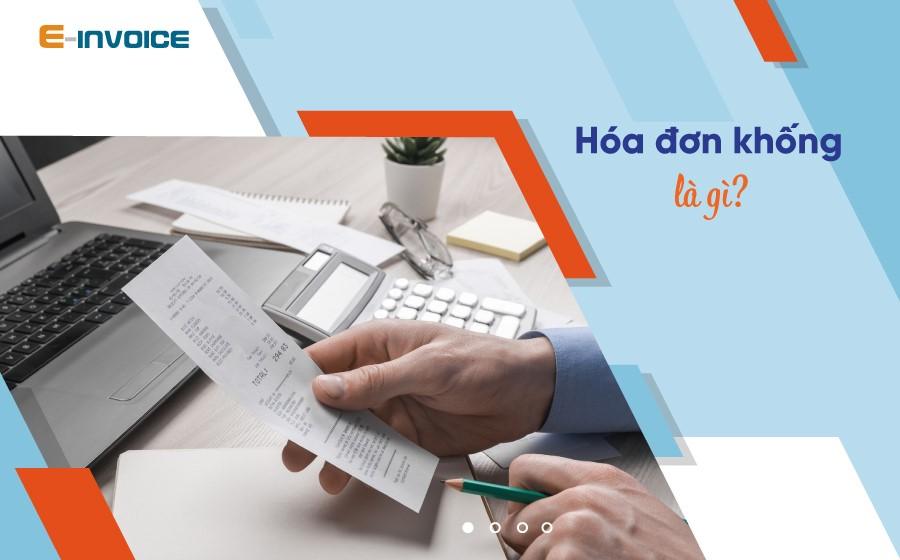 Khái niệm hóa đơn khống