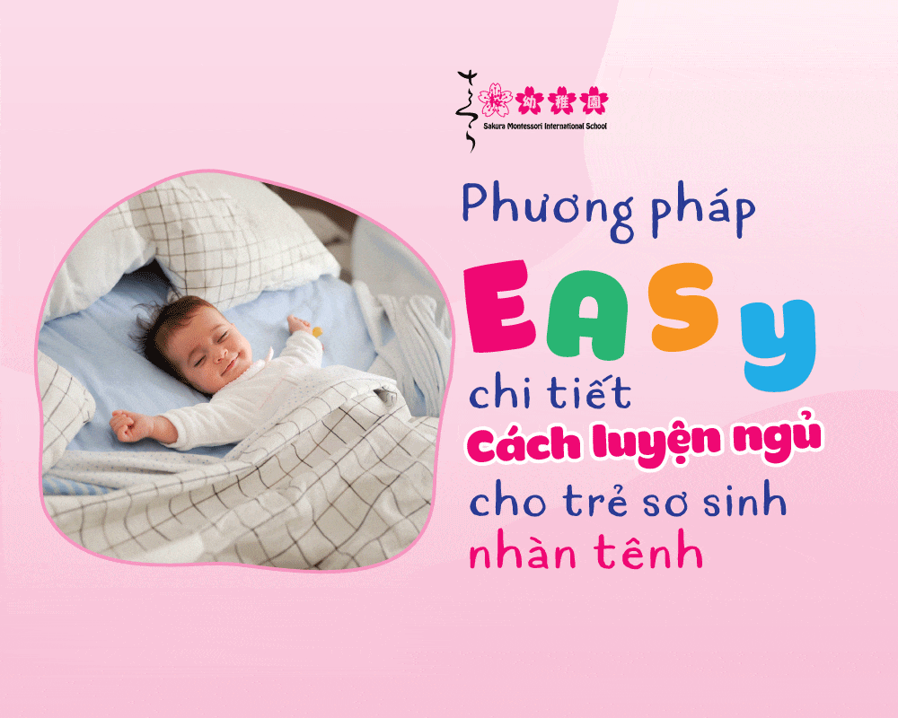 Phương pháp EASY nuôi con khoẻ nhàn nhã, thảnh thơi