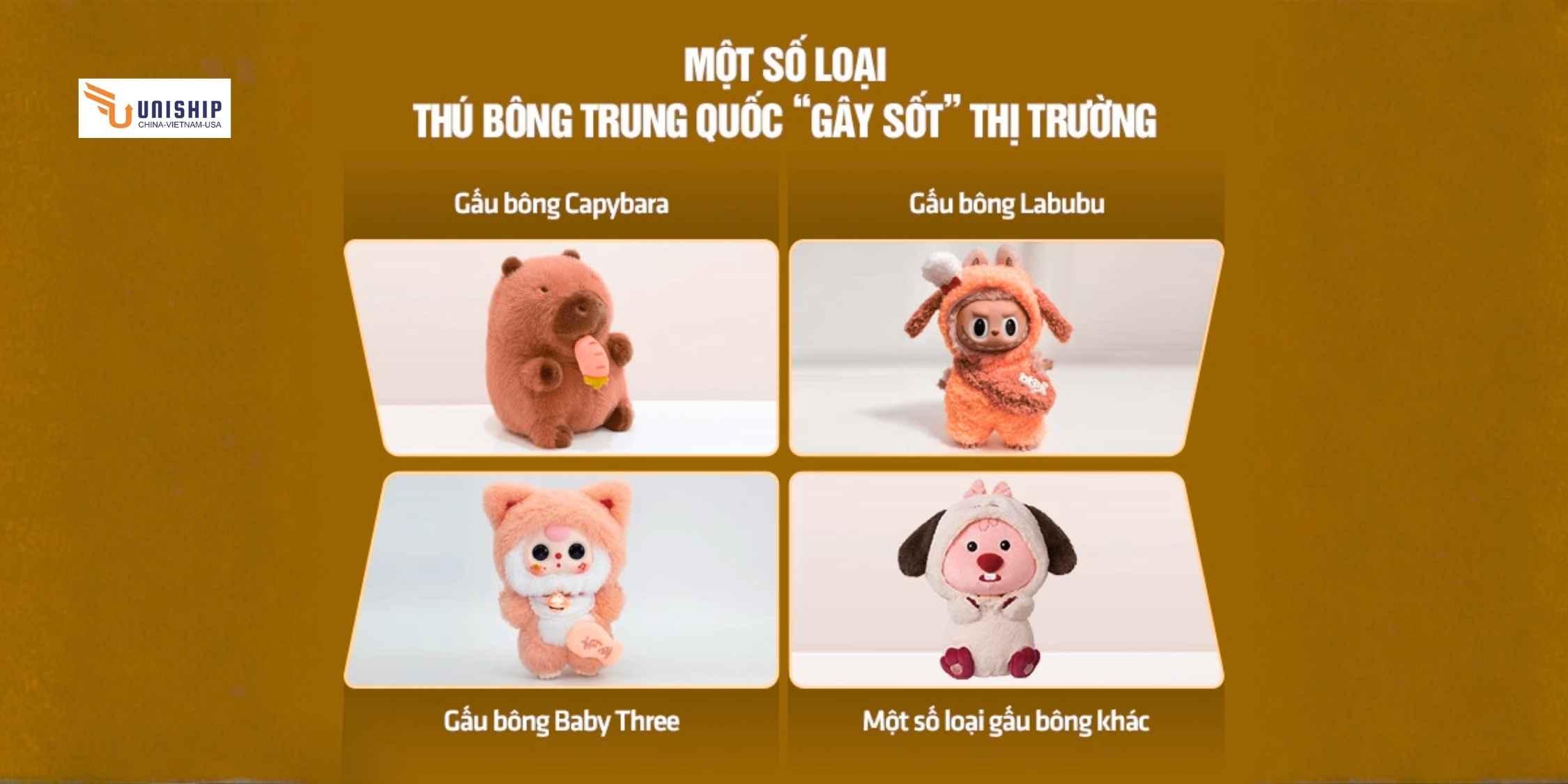 Thú bông Trung Quốc - Tiềm năng kinh doanh từ món quà “truyền tải cảm xúc”