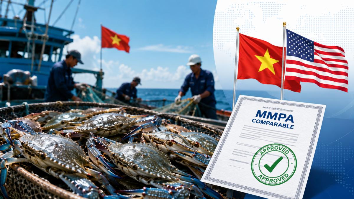 Hoa Kỳ công nhận nghề ghẹ của Việt Nam tương đương theo MMPA