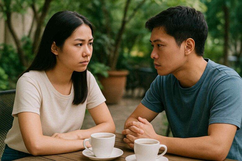 Nam nói sẽ có trách nhiệm với đứa trẻ ở trong bụng tôi.