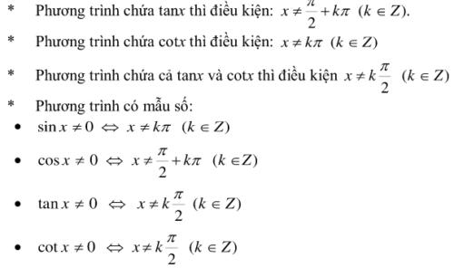 phương trình lượng giác cơ bản lớp 11