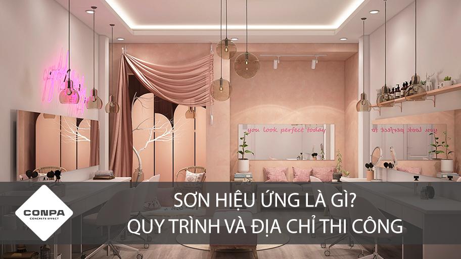 Sơn hiệu ứng là gì? Quy trình và địa chỉ thi công