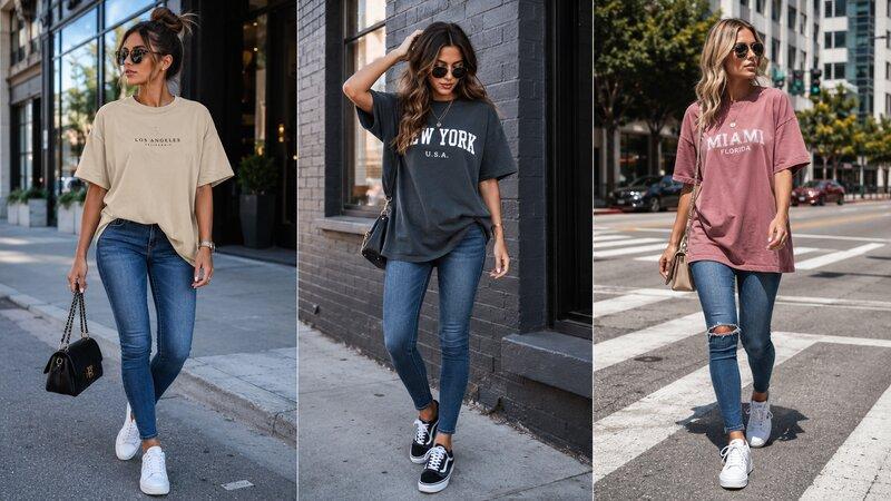 Gọn gàng và năng động với skinny jean