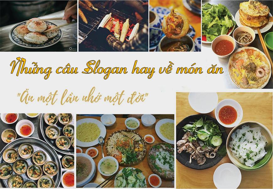 Những status, Slogan về đồ ăn hay và ý nghĩa
