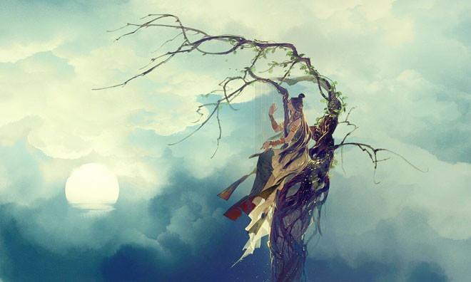 Cố nhân đi lạnh mãi bến sông chiều. (Ảnh minh họa).
