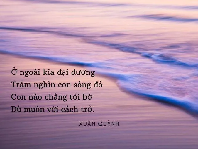 Tổng hợp những bài thơ hay nhất về sóng 1