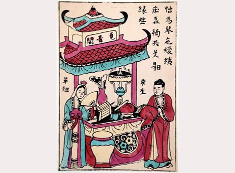 Cảnh Thúc Sinh gặp Kiều.