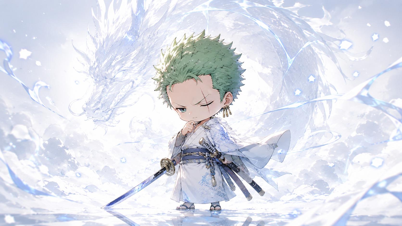 Hình nền chibi Zoro