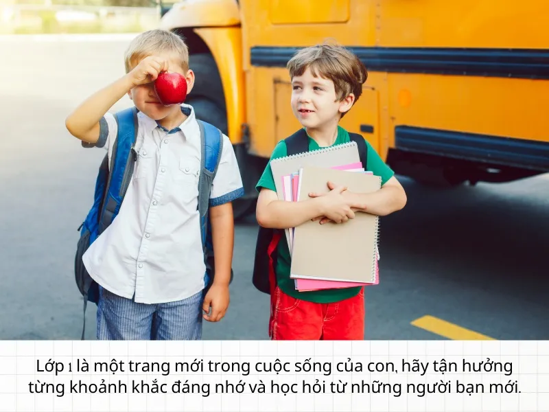 60+ những câu nói hay khi con vào lớp 1 đầy cảm xúc