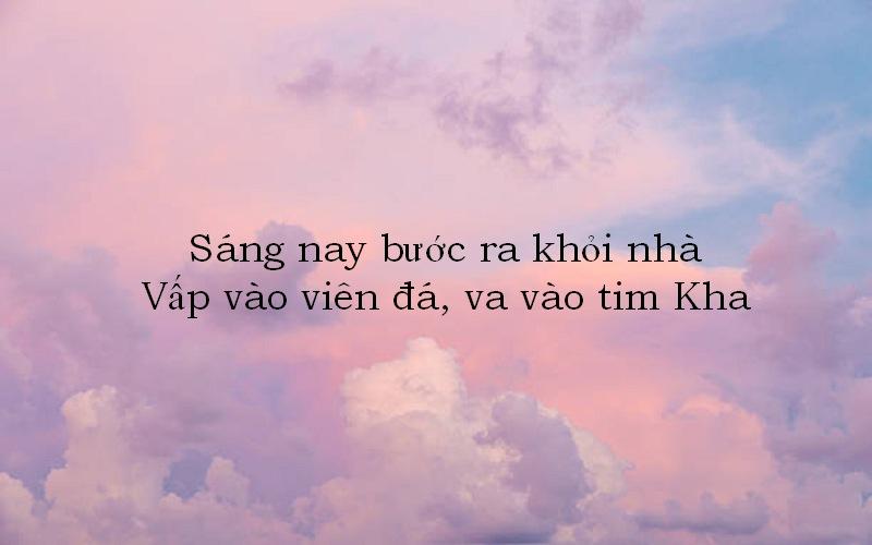 Thả thính tên Kha