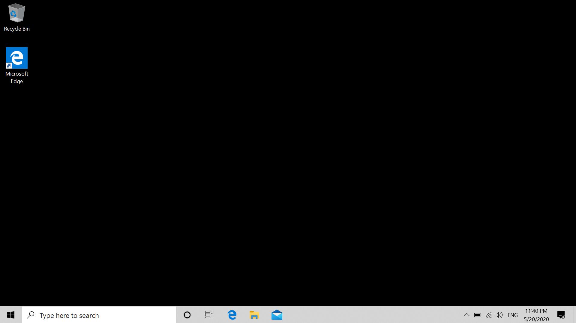 [Notebook] Troubleshooting - Cách khắc phục màn hình desktop đen