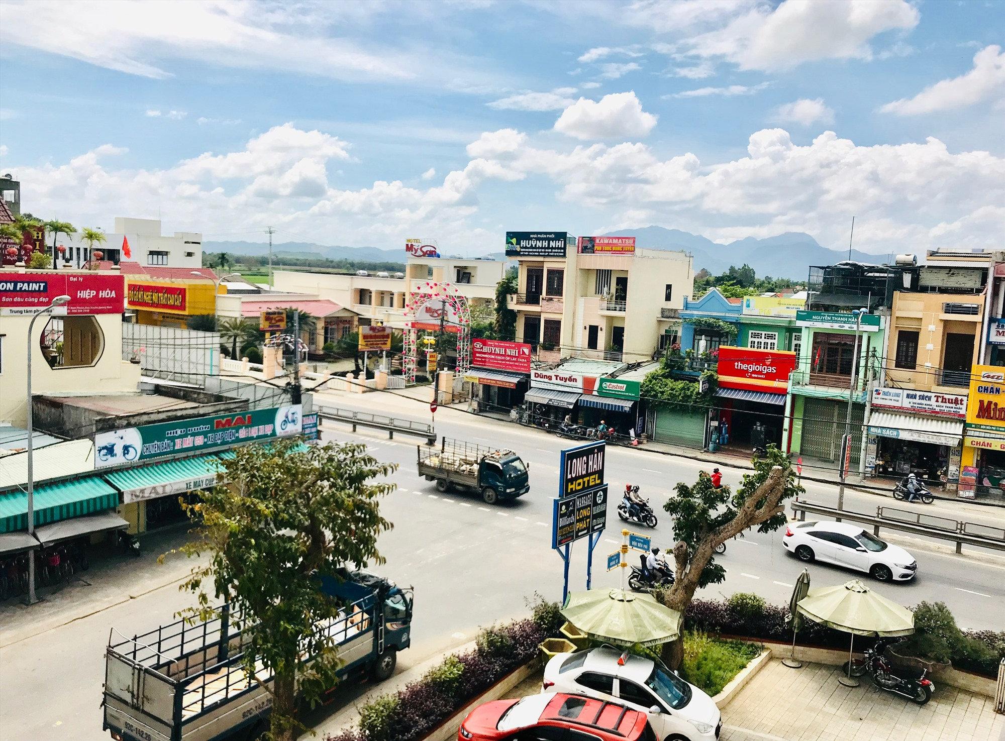 Ngã ba Nam Phước (huyện Duy Xuyên). Ảnh: H.S